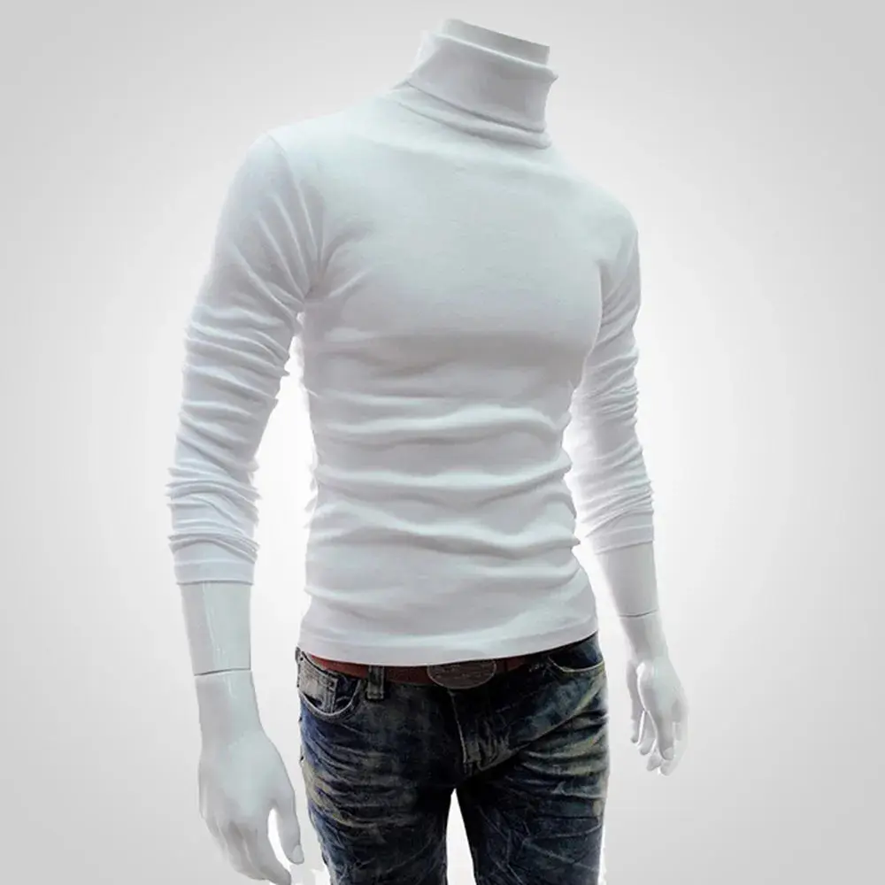 Casual Slim Turtleneck