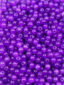 11. Purple Balloonflower Jade(4mm)