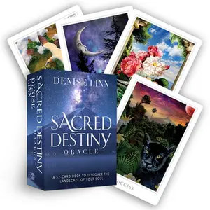 Sacred Destiny Oracle: A 52-Card Deck to Discover the Landscape of Your Soul -- Denise Linn - Other