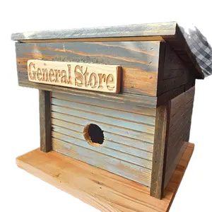 A Piece of History: Rustic Barn Wood Birdhouse