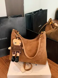 Valentine's Day Women's Crossbody Bag, crossbody messenger bag, Vintage Matte Finish Handbag, 2026 Luxury Fashion Bucket Bag, Stylish Shoulder Bag for Women, Handheld Shoulder Bag
