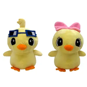 New Large Quack Plush Couple Platypus Stuffed Toy Doll