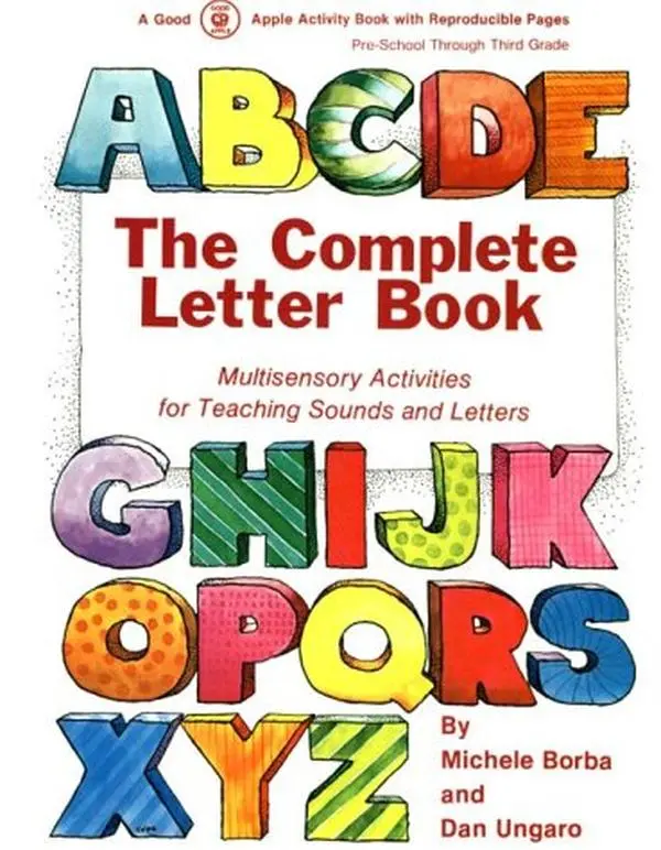 Used Early Reading Book - The Complete Letter Book: Multisensory Activities for Teaching Sounds and Letters by Michele Borba (Paperback, English) - Preschool Learning Resource, Preschool Books