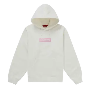 SUPREME HOODIE 'BOX LOGO FW25 WHITE'