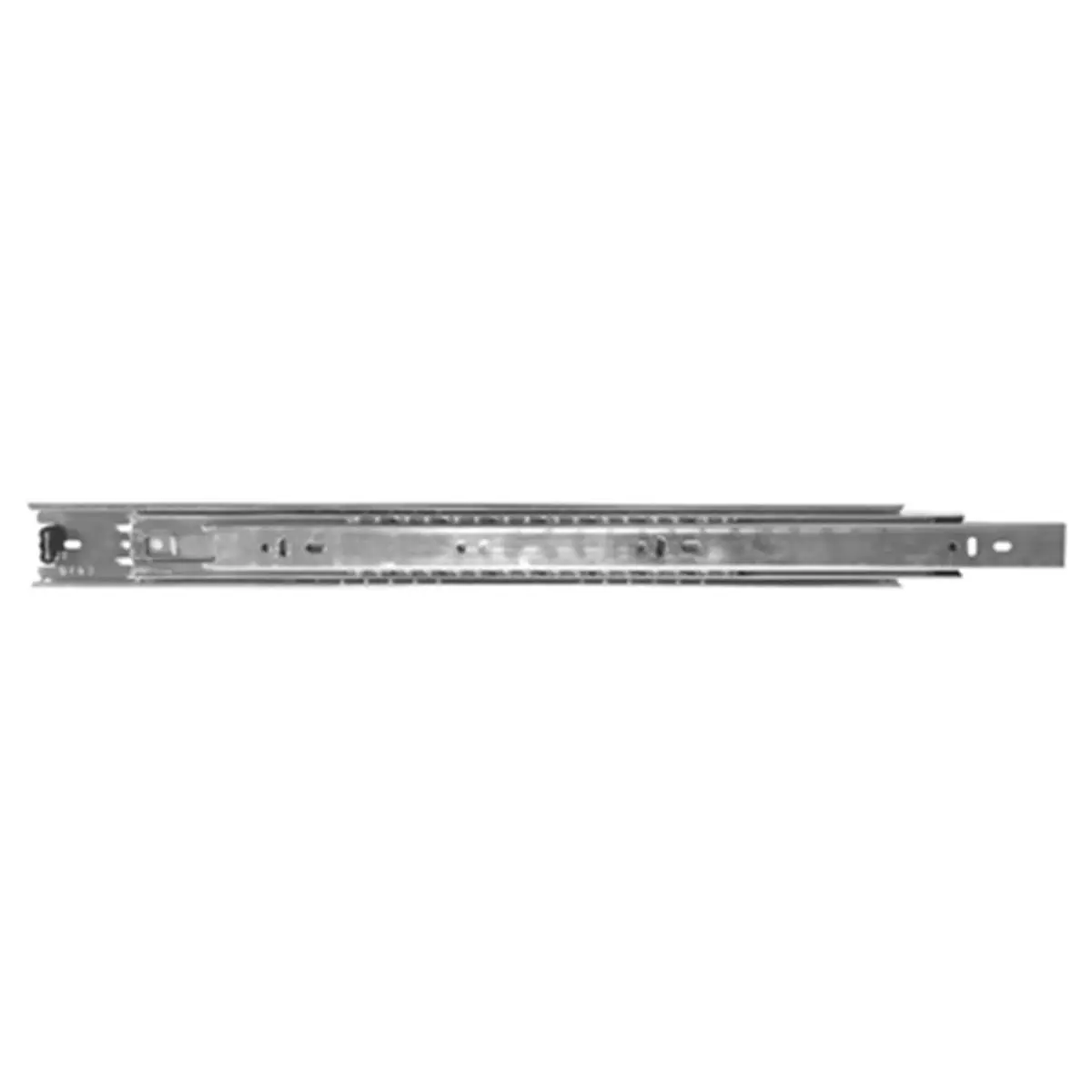 TT100RP 500 Heavy-Duty Zinc Metal Draw Slide, 20 in., with Mounting Screws, Smooth Glide Functionality