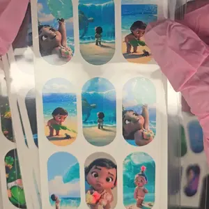 custom waterslide nail decals