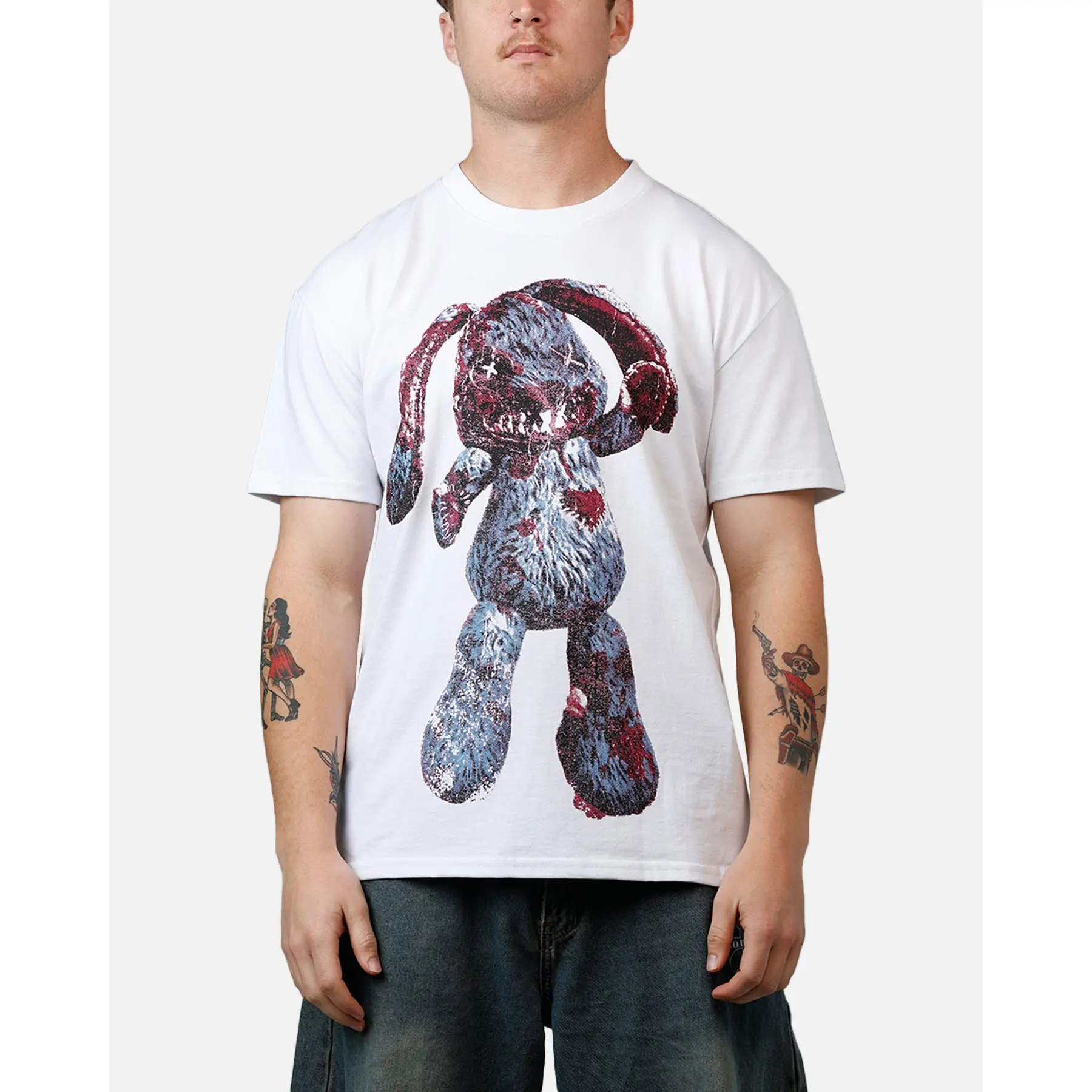 73 Studio X Call Of Duty Mister Peeks Zombies T-Shirt White