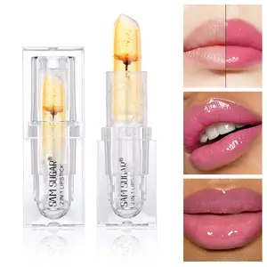 3 Color Transparent Temperature Change Lipstick, Long Lasting Moisturizing, Non-Sticky, Glossy Lips, Quick Makeup for Daily Dates Parties