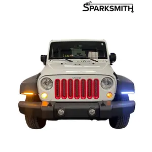 07-18 Jeep Wrangler (JK) Plug & Play Front Fender DRL Bars