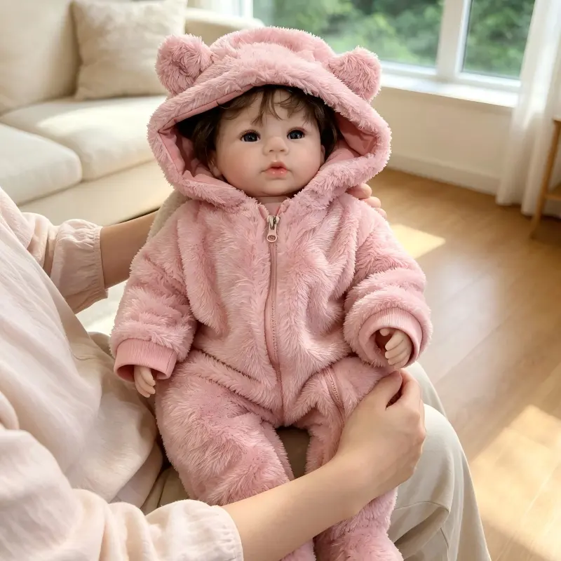 18-Inch Baby Alive Full Body Weighted Poseable Reborn Baby Girl Doll, Realistic Open-Eyes Newborn Doll, Toddler Toy for Girls, Christmas Birthday New Year Gift