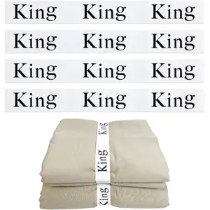 4pcs Elastic Bed Sheet Organizer Bands Closet Organization Sheet Straps Sheet Keepers for Organizing Sheet Sets Linen Labels Bedding Storage Bedroom (King)