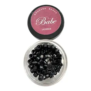 Babe Micro Lock Beads For I Tip Hair Extensions Grooved or Flared 100ct