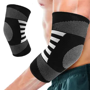 1pc Elbow Brace for Tendonitis, Tennis Elbow Compression Support Sleeve for Golfers Elbow Pain Relief, Arthritis, Bursitis, Workout, Weightlifting, Sports Sleeve