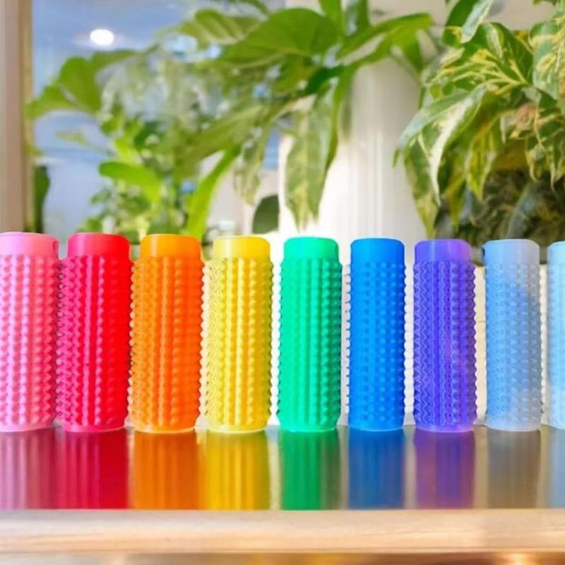 Little Ouchies Fidget, Pocket Mini Fidget Toy, Spiky Grippie Stim Keychain, Venting Key Pendant for AnxietyRelief Positive, Novelty Gifts for Friends Stress Relieving Accessory