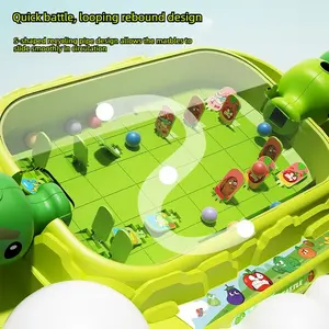 Plants vs Marbles Shooting Game, STEM Battle Toy with Launchers & Interactive Targets - 2 Player Strategy Game for Kids Ages 6-12, Develops Fine Motor Skills & Physics Learning, Fun Gift for Boys & Girls