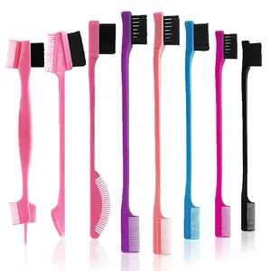 8 Pieces Hair Styling Comb Set Teasing Rat Tail Brush for Edge&Back Brushing, Combing, Slicking Hair for Women Detangling Hairbrush