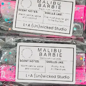 Malibu Rum Cupcakes Wax Melt Snap Bars