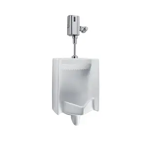Toto UT447E-01 Commercial ADA Complaint Rectangle 0.5 GPF Washout Urinal with Top Spud, Cotton White