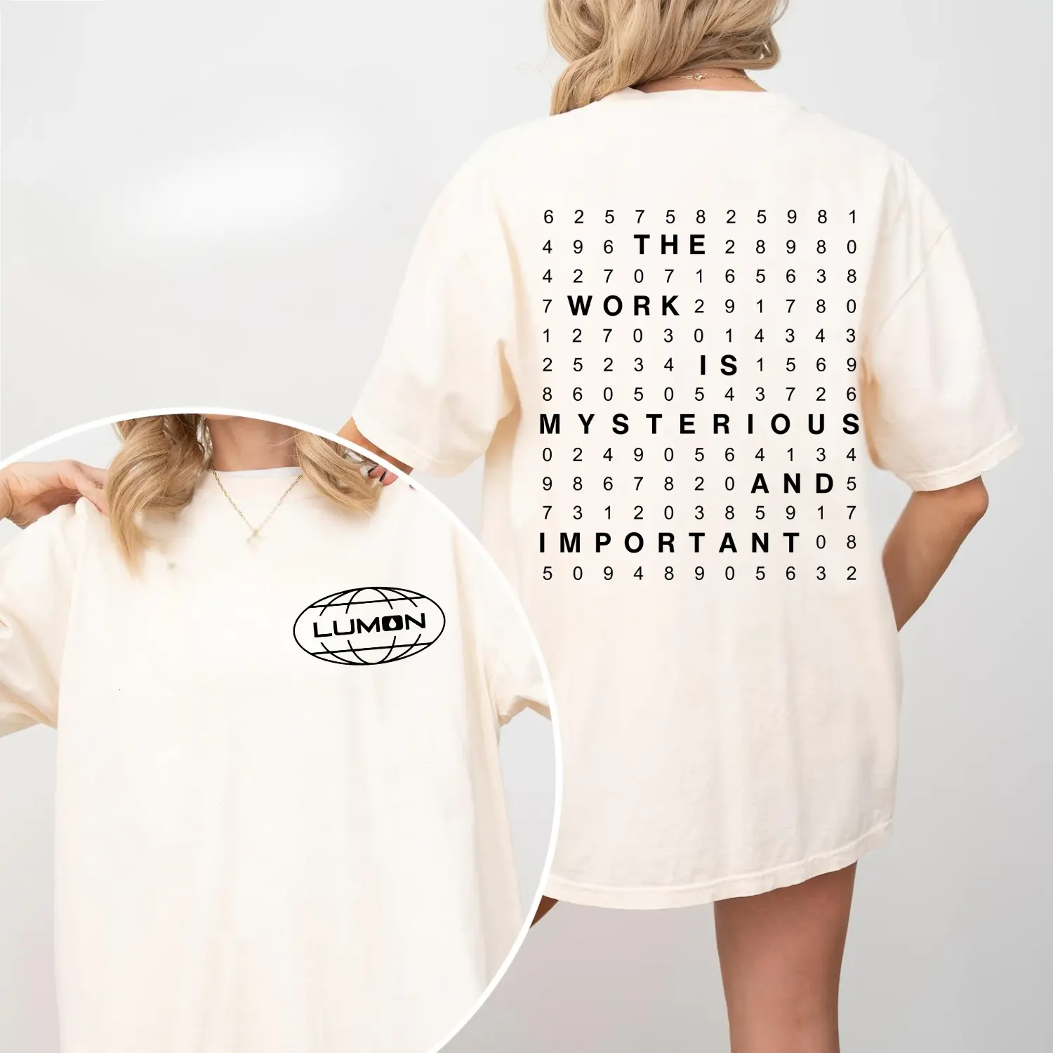 Lumon Industries Severance T-Shirt, Lumon Sweatshirt, The Work Is Mysterious And Important Hoodie, Severance Movie Merch, Unisex Cotton Tee