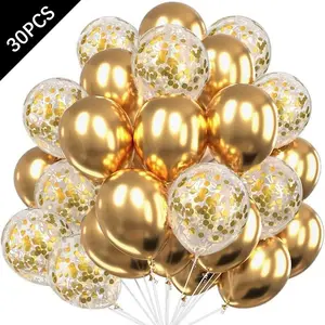 30pcs Latex Balloon Kit for Wedding, Diwali, Engagement, Christmas, Halloween, Easter, Birthday Photo Props, Party Decorations