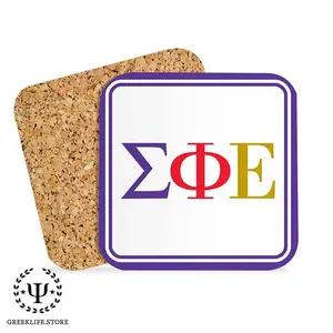 Sigma Phi Epsilon Beverage Coasters Square (Set of 4)