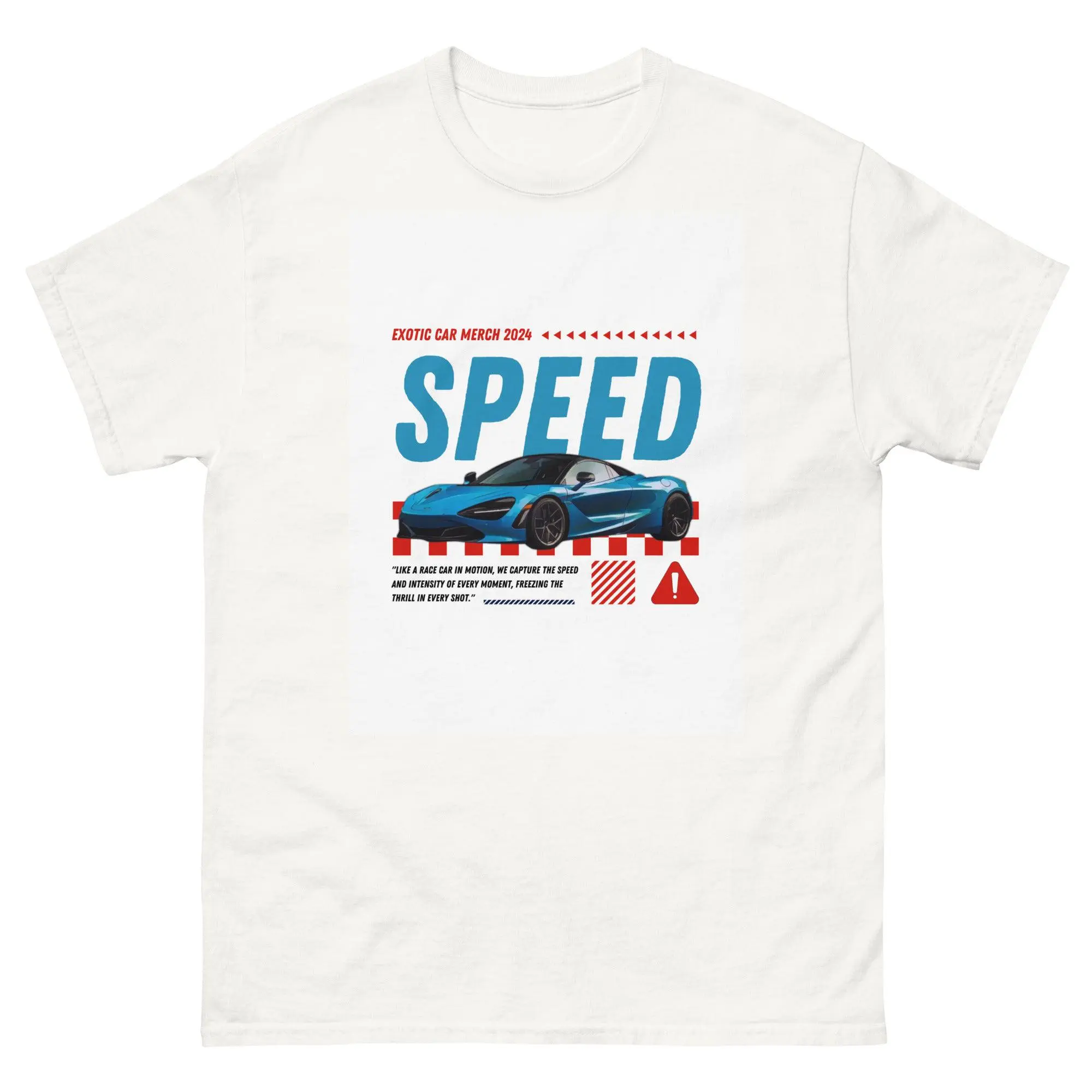 McLaren 720S Speed T-Shirt | Supercar Performance Art Apparel - Menswear, Casual