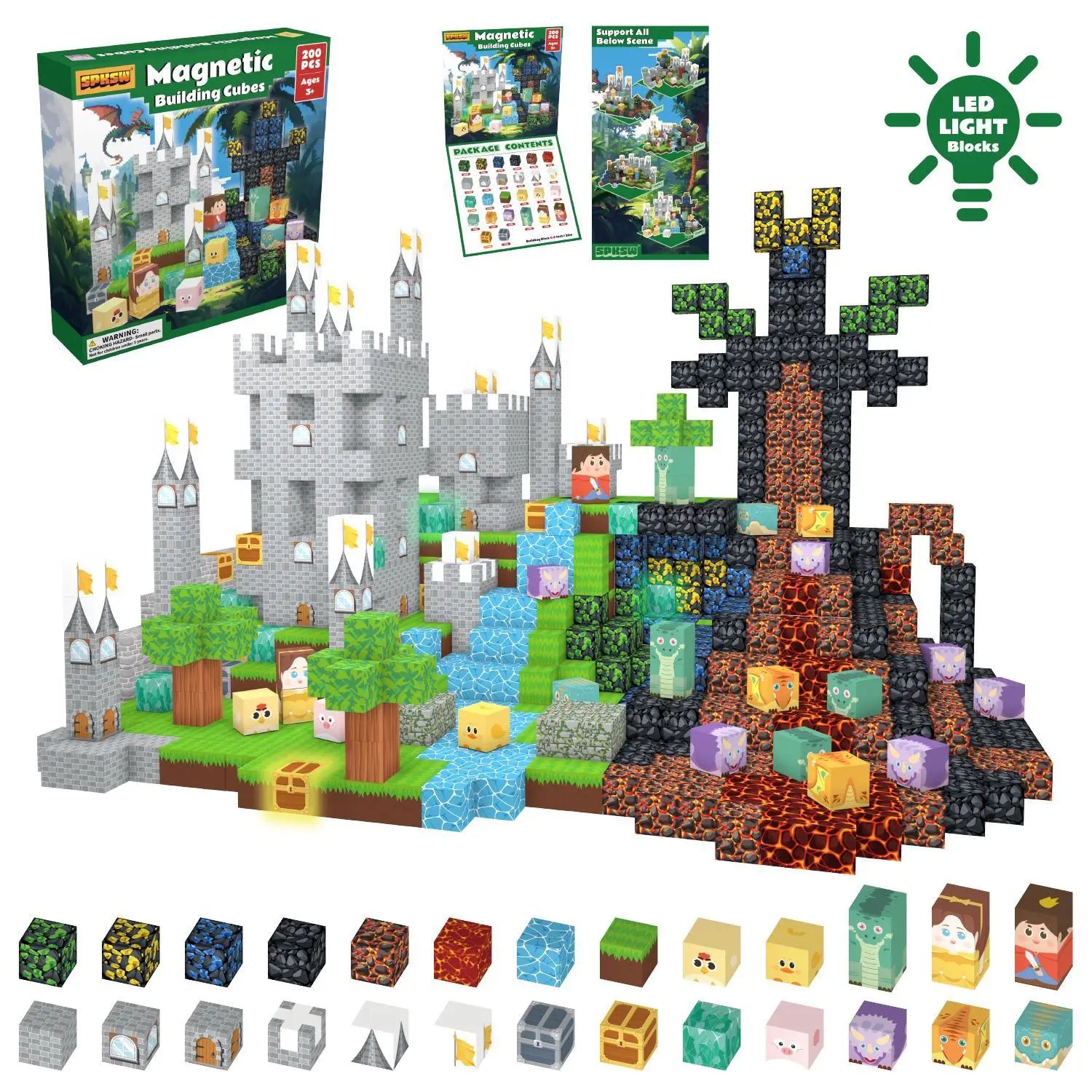 Castle Dinosaur 200