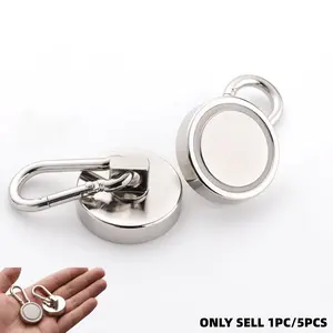 Bagnet Purse Magnet, Magnetic Key Holder, Hanger Connector Hooks, Storage Hooks, with Maximum Pulling Force 48 Pounds, Super Strong Magnetic Hook, Suitable for Hanging Purposes, Such As in Kitchens, Cruise Cabins, Powerful Neodymium Magnet