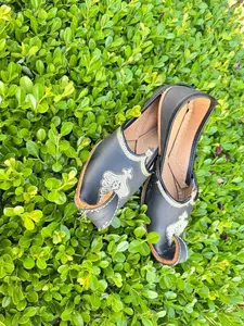 Traditional Nokdar Punjabi Jutti Footwear Flat