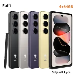 FUFFi-5.5-inch screen, mini MAX smartphone, 4+64GB RAM, 5MP+13MP high-definition camera, unlocked 4G network, 2500mAh battery, Android stylish phone, supports stylus/dual SIM dual standby/GPS navigation