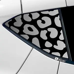 Animal Leopard Cheetah Cow Window Vinyl Decal Stickers Fits Chevy Corvette 2020-2026