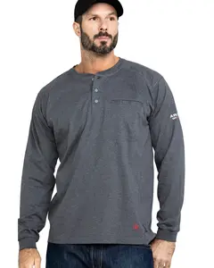 Ariat Men's Men'S Fr Air Henley Long Sleeve Work Shirt - 10027889