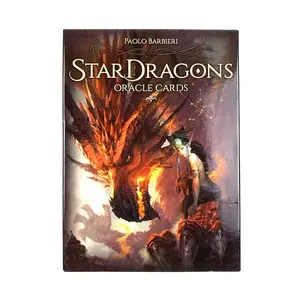 Star Dragon Oracle Tarot Cards, Ideal for Beginners and Enthusiasts, Beginner Friendly, Perfect Holiday Gift, Family Gathering Interactive Tabletop Card Game