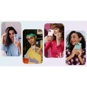 Silicone Case for iPhone 17 16 15 14 13 12series ,Full-Body Protection for Smartphones ,Silky-Soft Touch Cellphone Casing, Shockproof Cover Phonecase