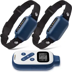 For 2 Dogs Dog Training Collar with Remote, 3300ft Range, 3 Modes: Beep, Shock, Vibration, Rechargeable, Waterproof, Adjustable Strap for 5-120lbs Dogs
