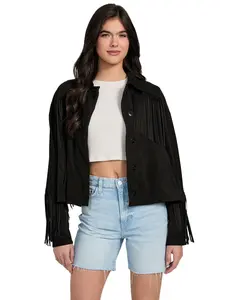 GUESS Female Ibby Fringe Shirt