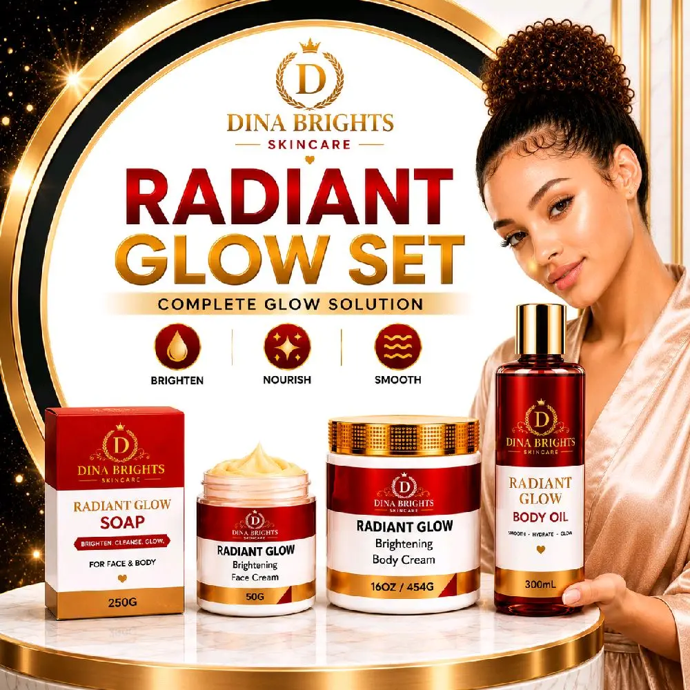 RADIANT GLOW SET COMPLETE GLOW SOLUTION.