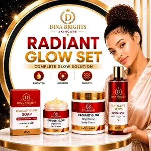 RADIANT GLOW SET COMPLETE GLOW SOLUTION.