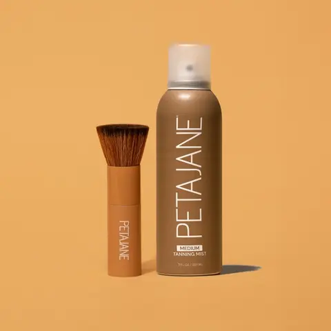 The Must Bundle - At Home Professional Spray Tanning Kit, Includes a self-tanning mist and perfecting brush
