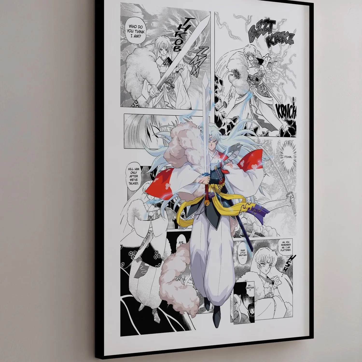 Sesshomaru - Curated Manga Panels.
