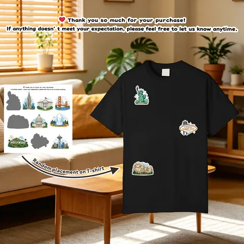 QiugCuag Character-Based Office Stickers, Free Gift Included, Sticker