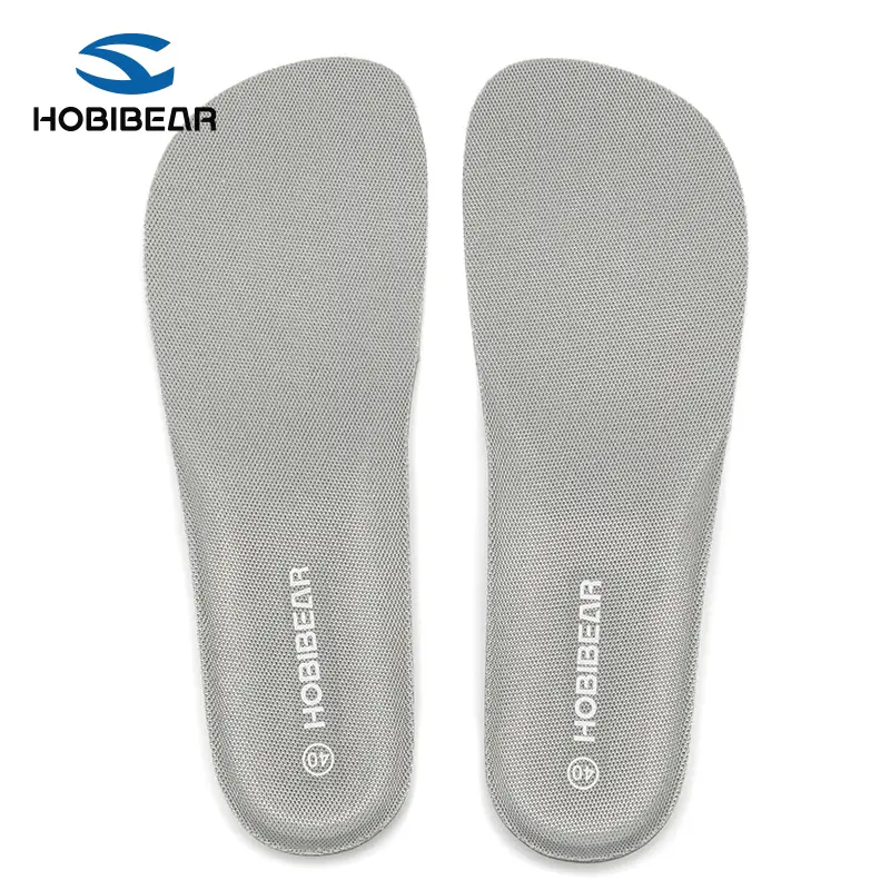 HOBIBEAR EVA Cushioned Insoles 0 Drop, Regular Width, Flat Fit, Unisex EVA Foam Flat Footwear Shoe Inserts, Eva Cushioned Insole