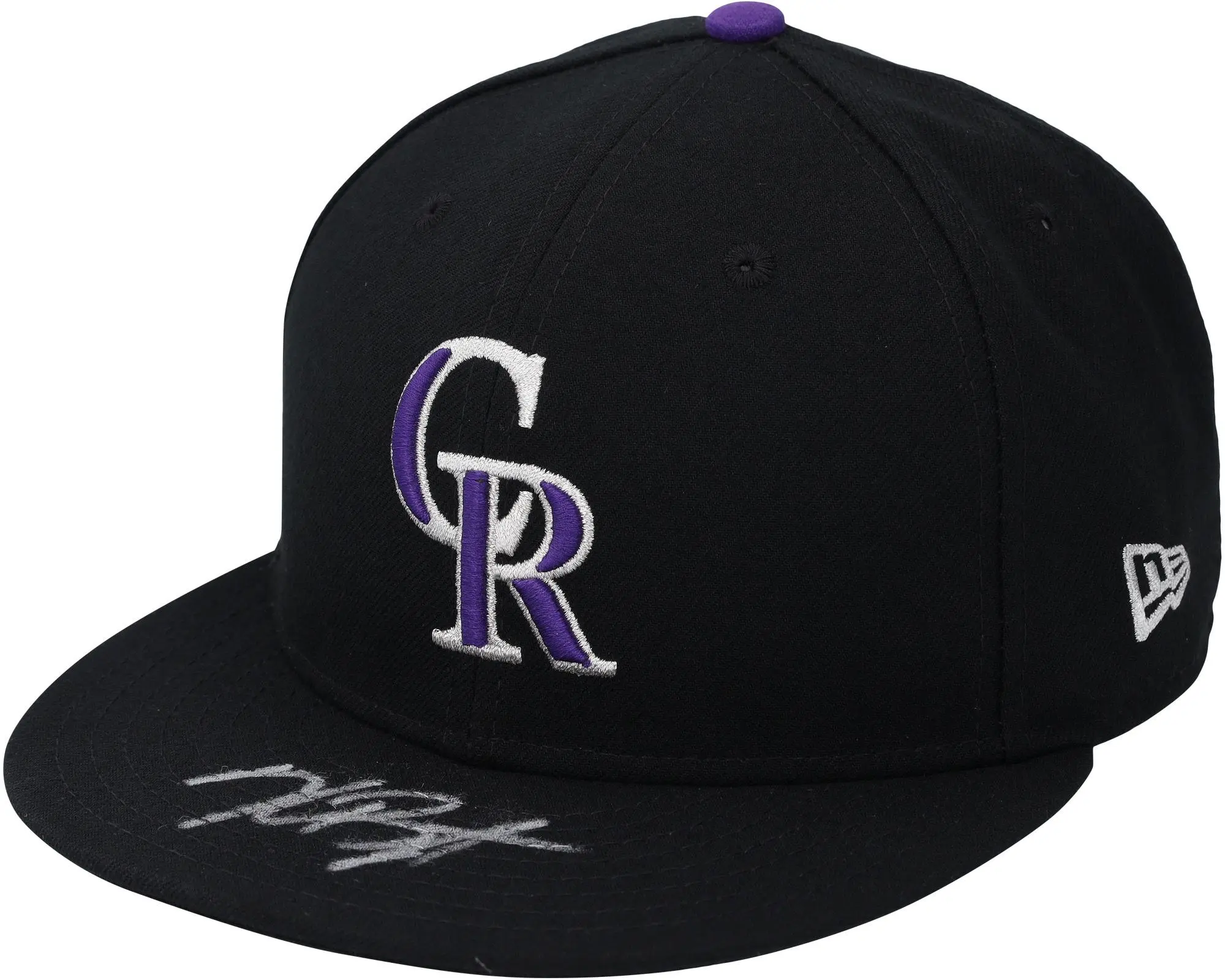 Kris Bryant Colorado Rockies Autographed Black New Era Cap - Fanatics Authentic Certified