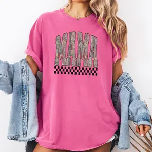 Mama Wood Camo DTF Comfort Colors, Relax Fit