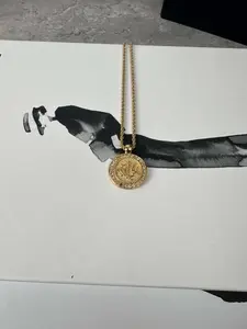 Pre-owned Dior As Shown Shoulder Bags / Coin Emblem Logo Necklace MR16022026Z830