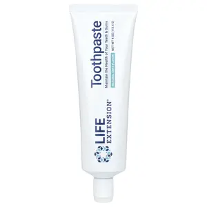 Life Extension Fluoride-Free Toothpaste, Natural Mint, 4 oz (113.4 g)
