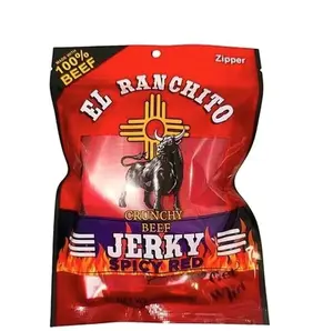 El Ranchito Crunchy Beef Jerky Net Wt. 2 oz