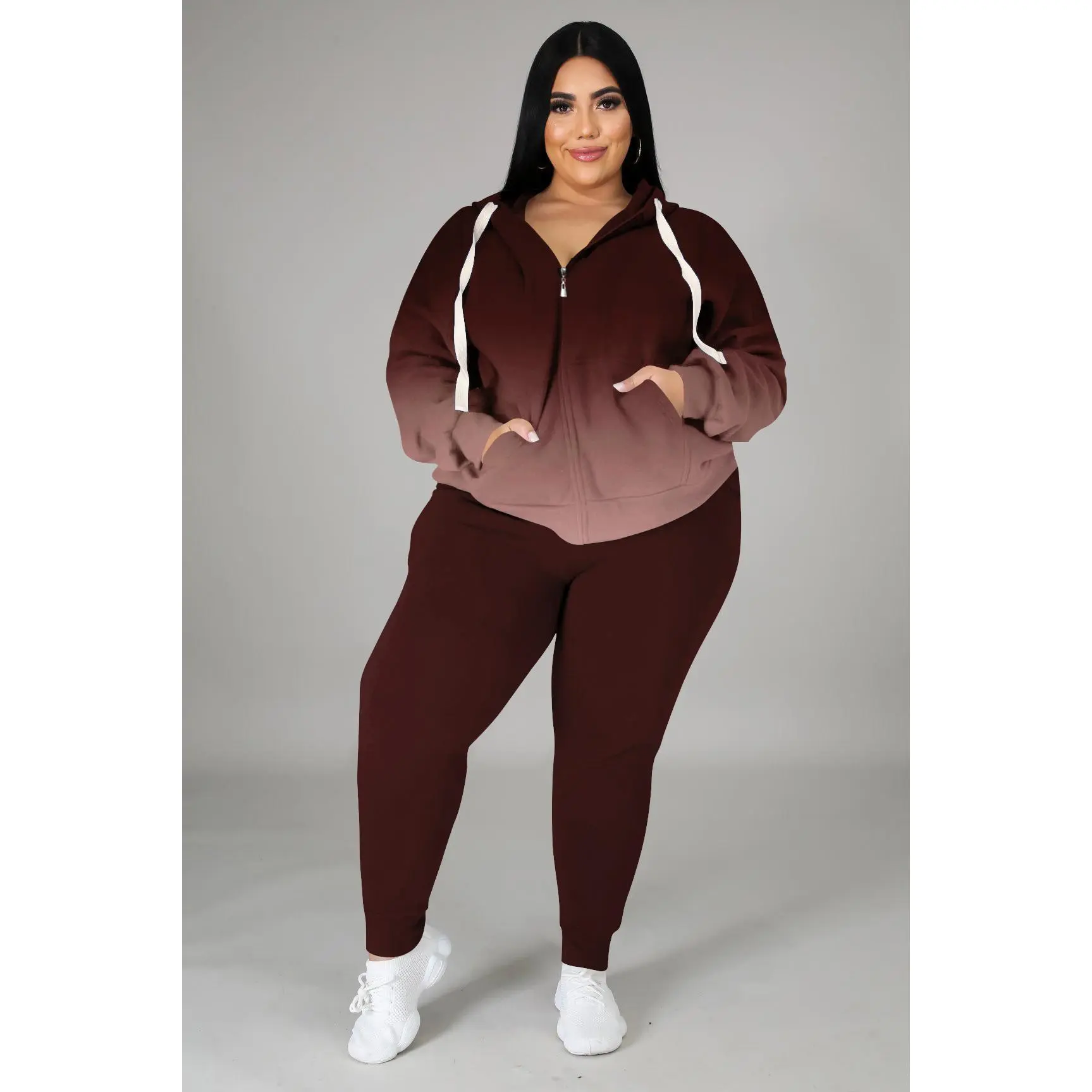 6543-1 Wine Red Gradual