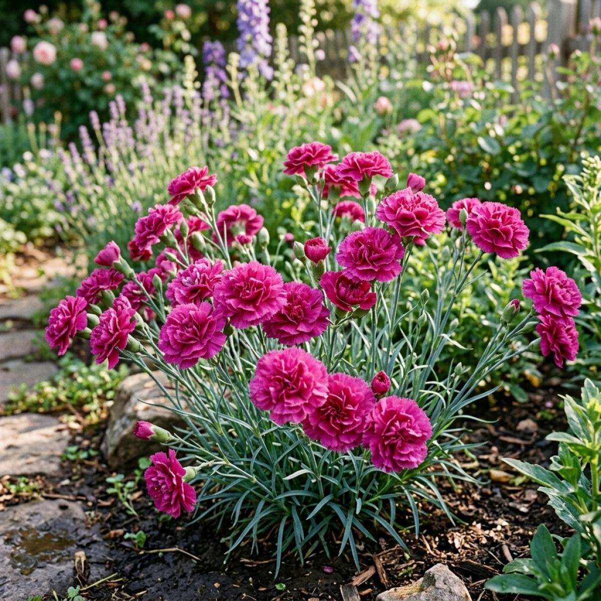 Carnation Seeds for Garden Planting Beautiful Fragrant Flowers Perfect for DIY Home Decor Balcony Garden Decoration Indoor Outdoor Easy Grow Seeds