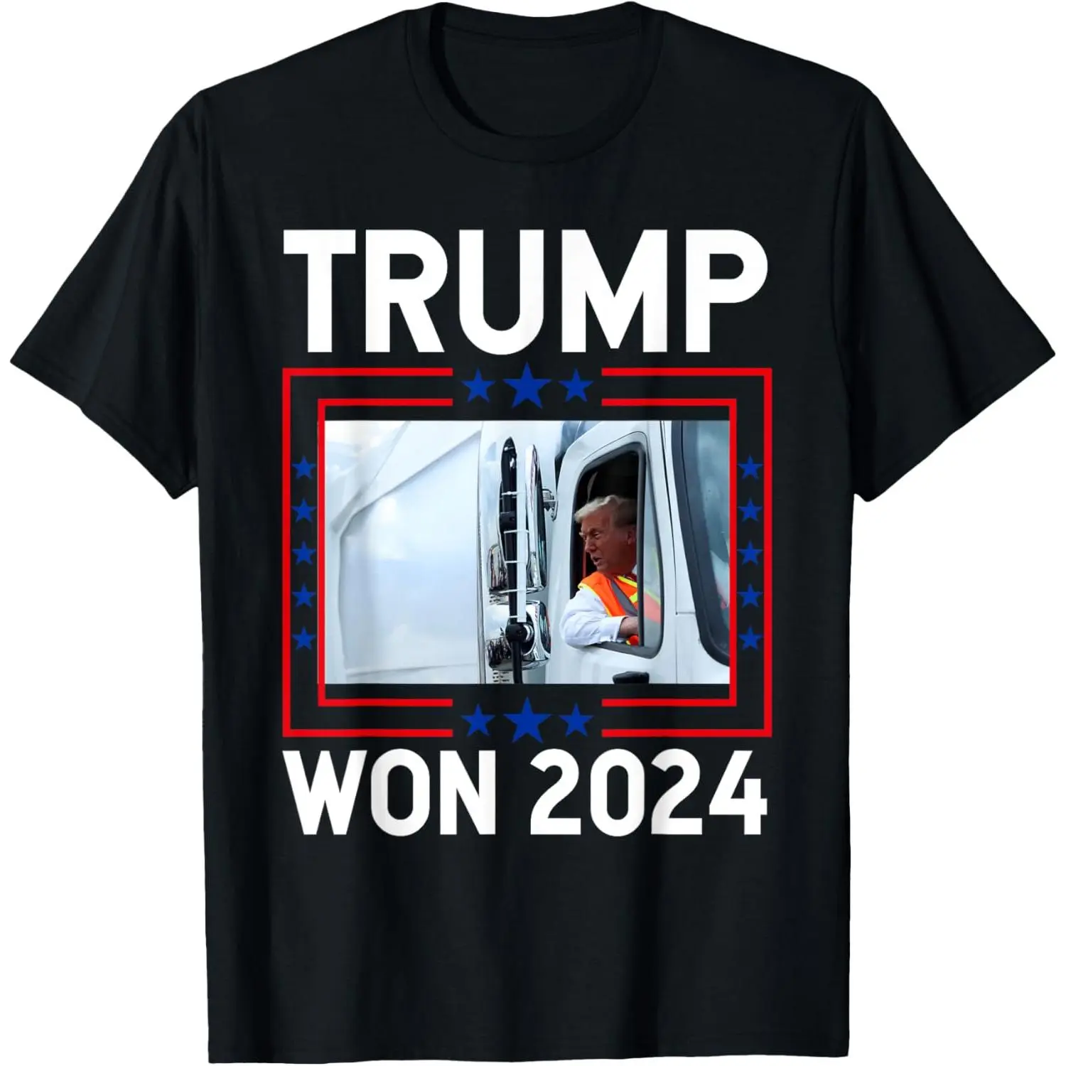 Donald Trump Won 2024 Election Inauguration Trump Garbage T-Shirt